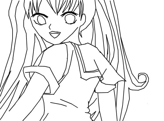 anime school girl neterminata