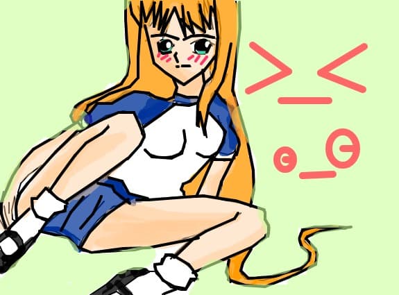 anime girl sport
