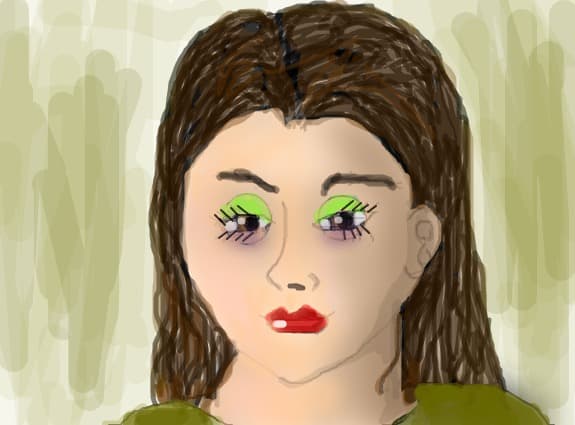 the woman