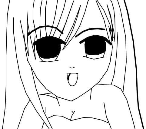 anime girl,pt implinirea a 500 de comentarii primite :D