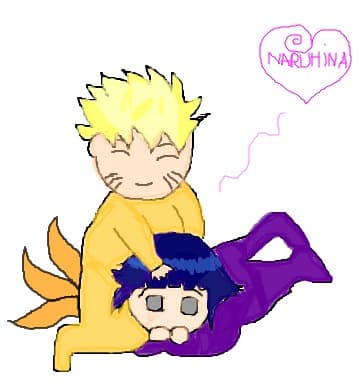 naruto and hinata chibi