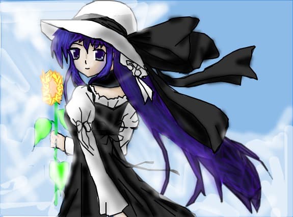 a girl.^^