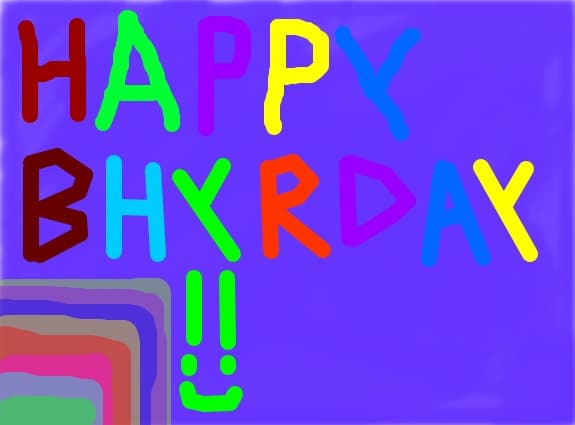 HAPPY BYRTHDAY TOTUROR CU NUMELE ANDREEA