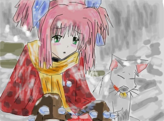 Anime-Vreau si eu sa ninga!:((