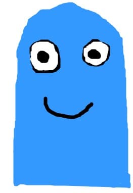 Blue din casa Foster de pe Cartoon Network