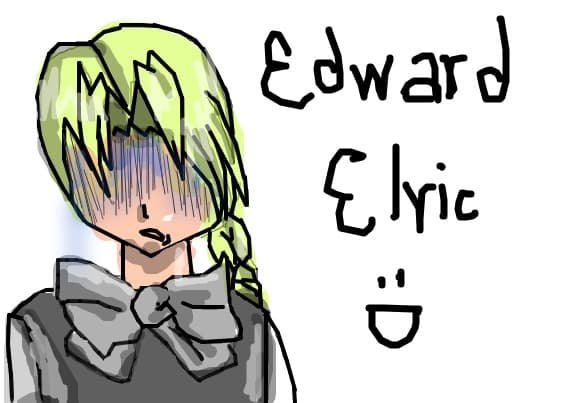 EDWARD ELRIC varianta oribila
