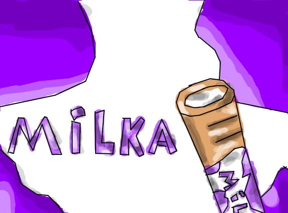 ...ciocolata milka...