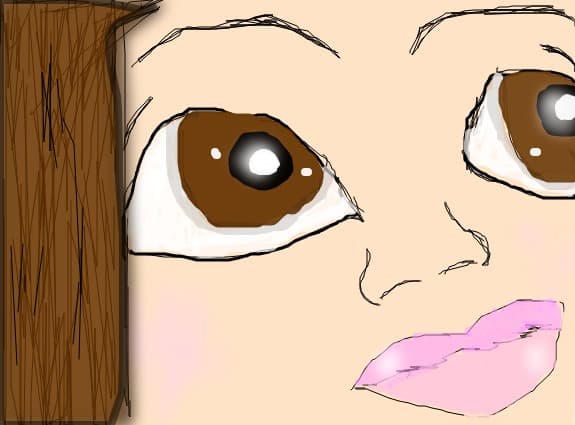my face