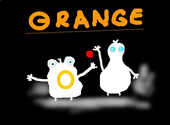 orange