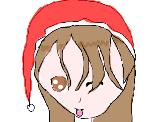 mery christmas girl