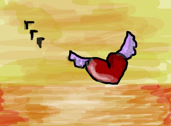 FLYING HEART