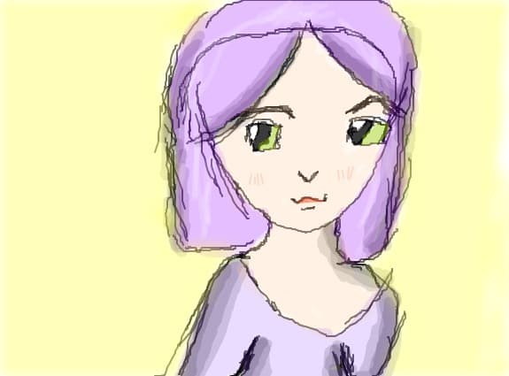 Anime girl timida