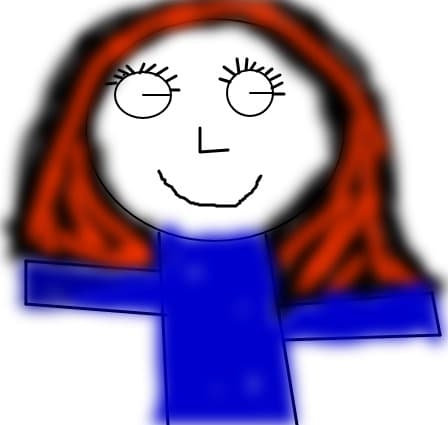 my mom she got auburn highlights so i did this for her