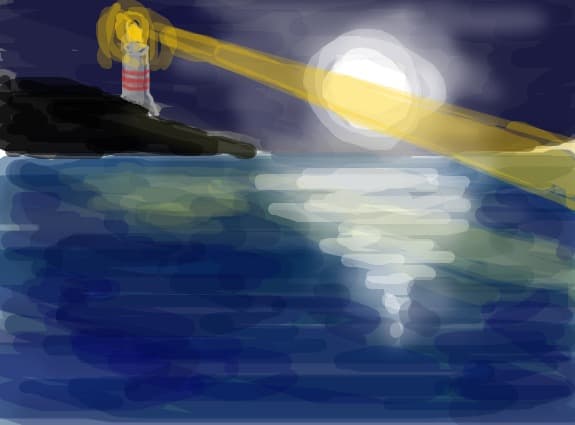 the lighthouse