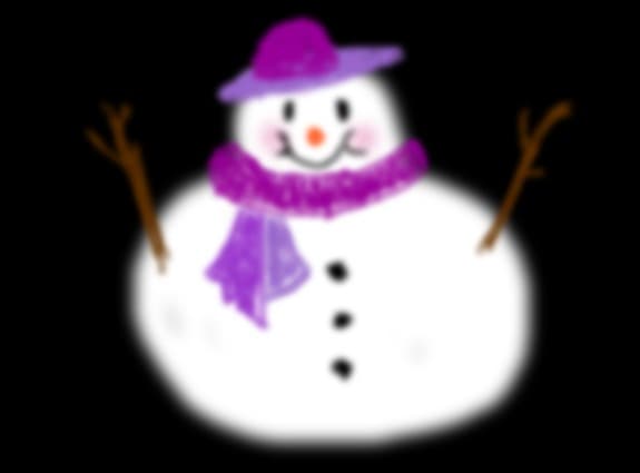Icy,omuletzul de zapada!