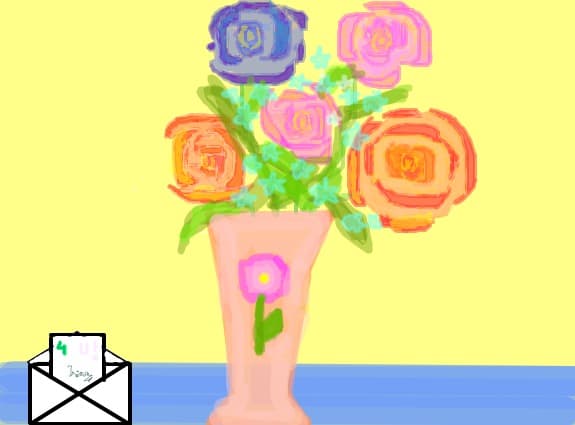 Desen 5744 modificat:flori