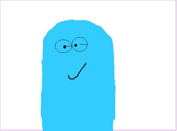 blue