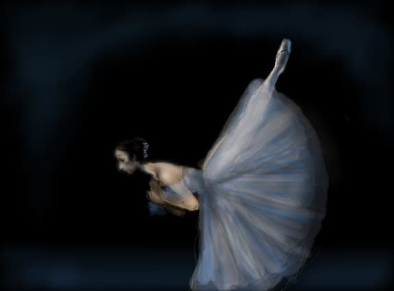 O a doua balerina...