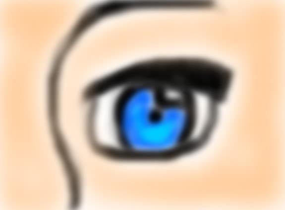 blue eye blur