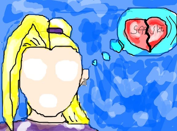 sasuke nu o place pe ino si asta se vede pe fata ei..........:D