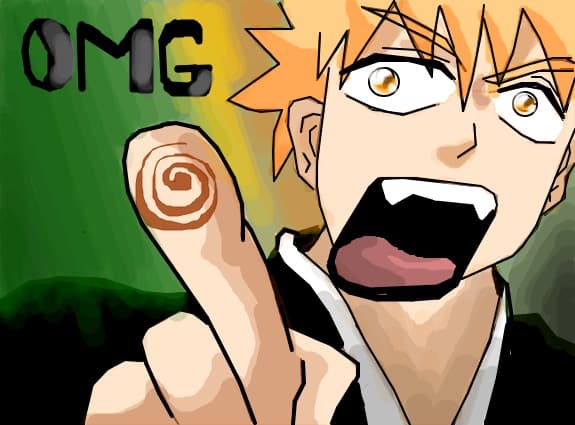 omg :)) bleach ichigo :))