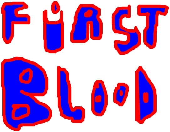 First blood