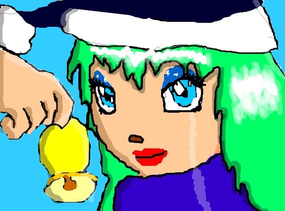 iarna intr-o viziune anime