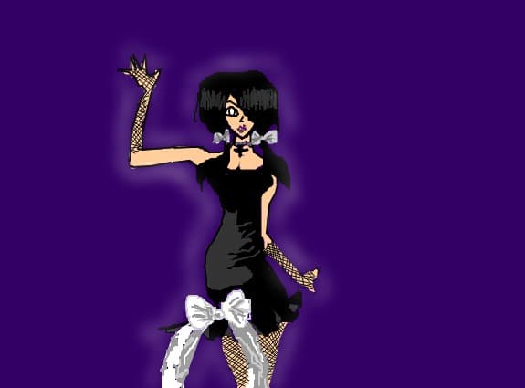 anime gotic  girl