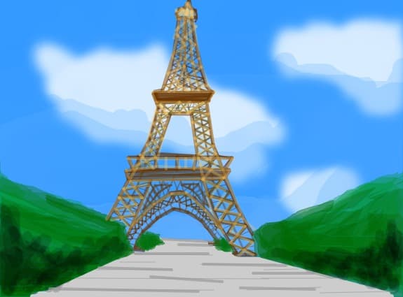 turnul Eiffel..