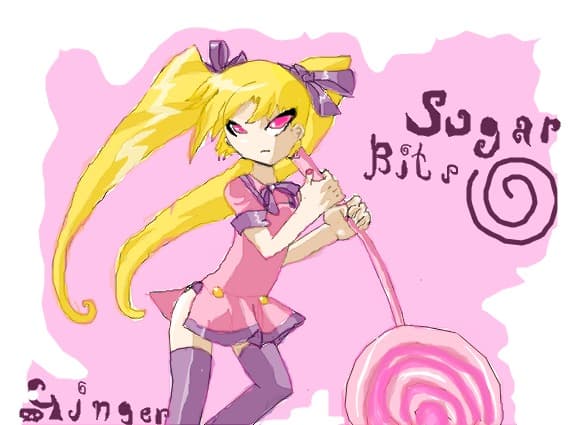 Ginger(Sugar bits)