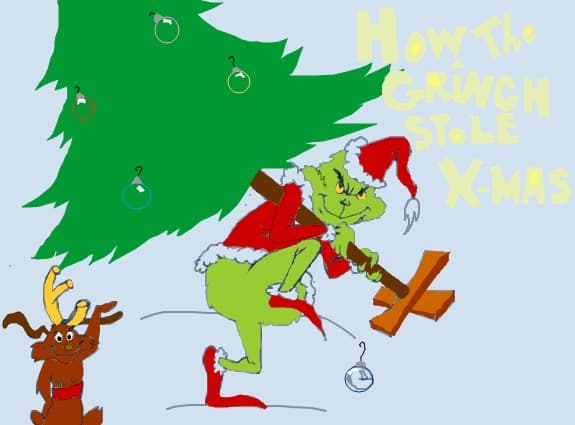How THE GRINCH stole X-mas