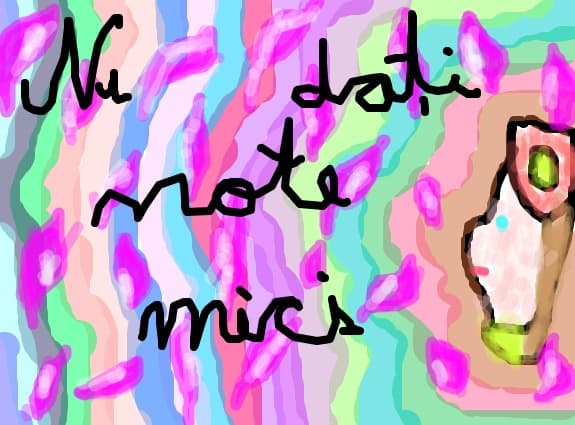 nu dati note mici