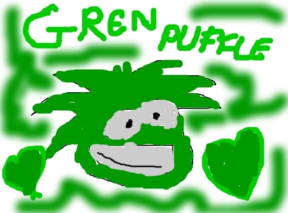 green puffle