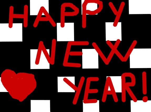 Happy new  year!
