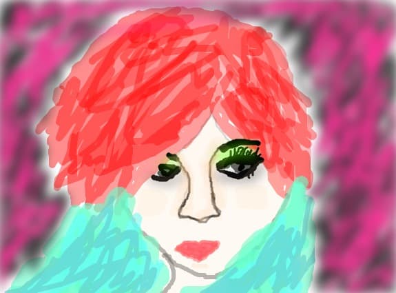 scene girl