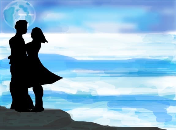 Luna romantica