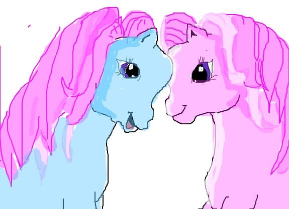 two ponies:)