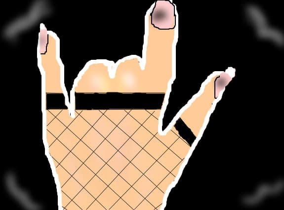 Rock hand