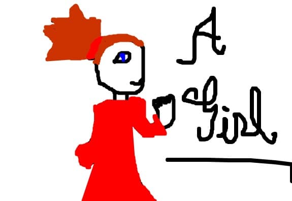 A girl