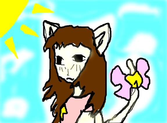 girl cat