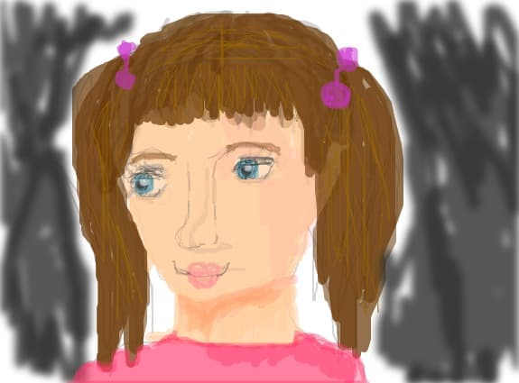 a girl