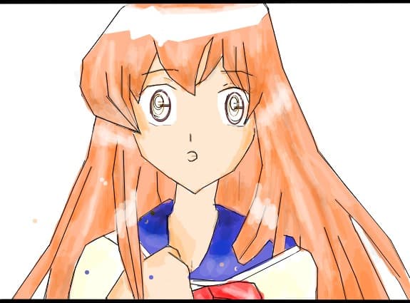 anime girl...:(