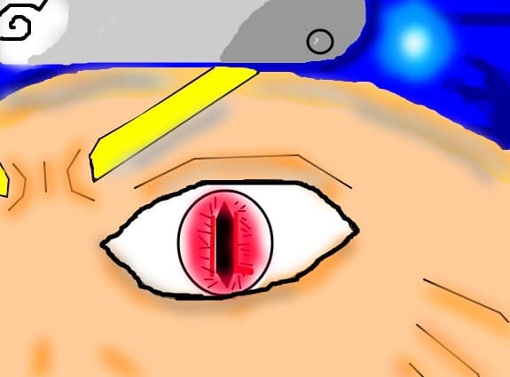 naruto\'s demonic eye