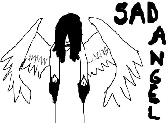 sad angel