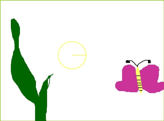 fluturas+floare
