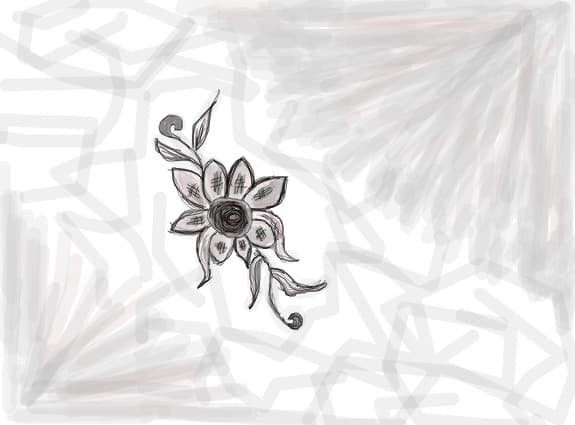 Desen 67056 continuat:floare