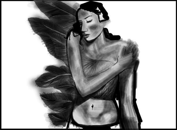 ...bruised angel...