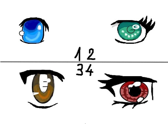 anime eyes