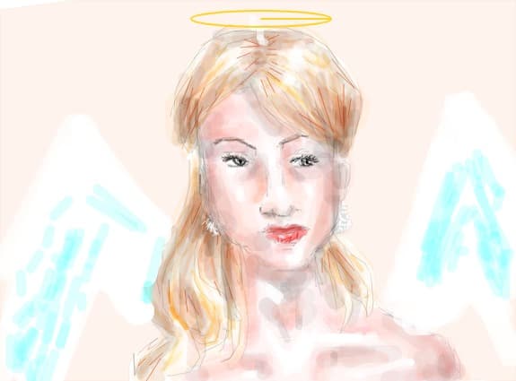 Desen 68627 continuat:angel