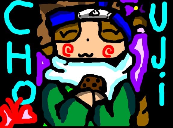 chouji in stil chibi dog-pt.  PurplePuff&amp;amp;lt;3